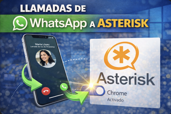 Llamadas de WhatsApp a Asterisk